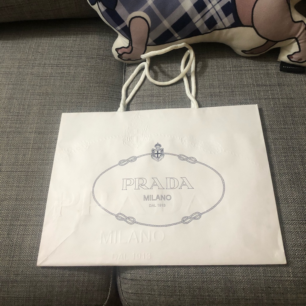 Authentic Prada Shopping Bag